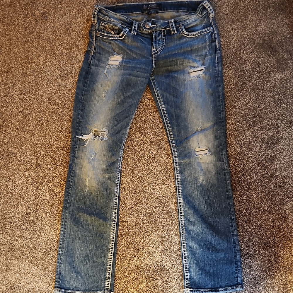 Silver Jeans - Tuesday Baby Bootcut Jeans - 30W/31L